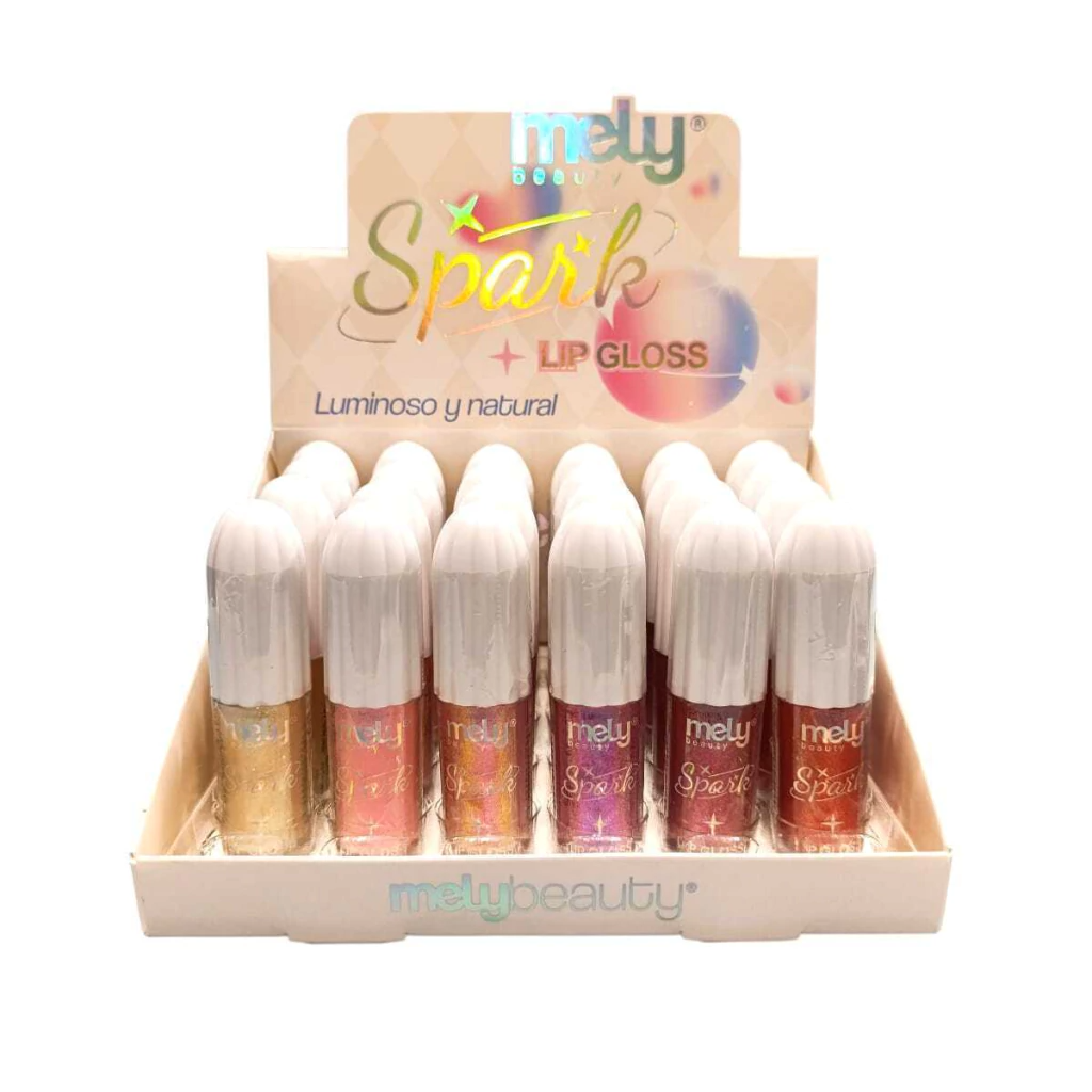Lipgloss Spark Glitter Mely