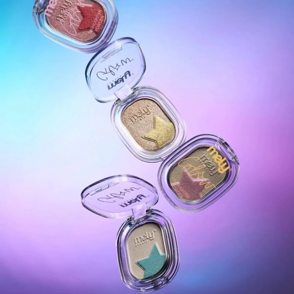 Iluminador en Polvo. Doble Glow Mely